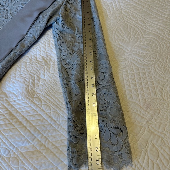 Dainty Jewells Lace Top in Soft Light Blue - Picture 10 of 12